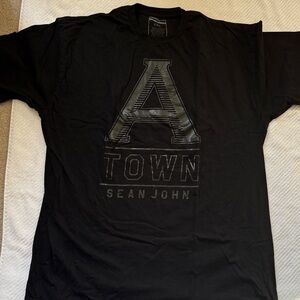 Sean John Black 'A Town' Tee